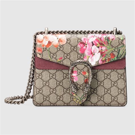 borse gucci gg blooms beige con catena|borse gucci donna.